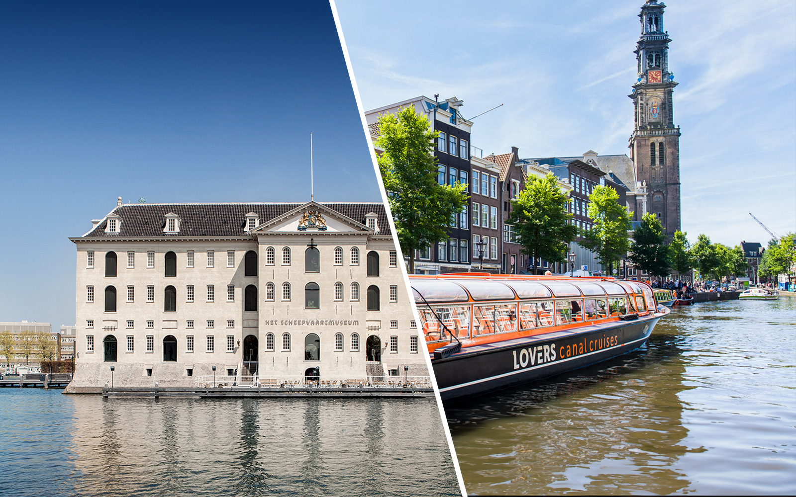 Combo (Save 7%): National Maritime Museum + Amsterdam Canal Cruise Tickets