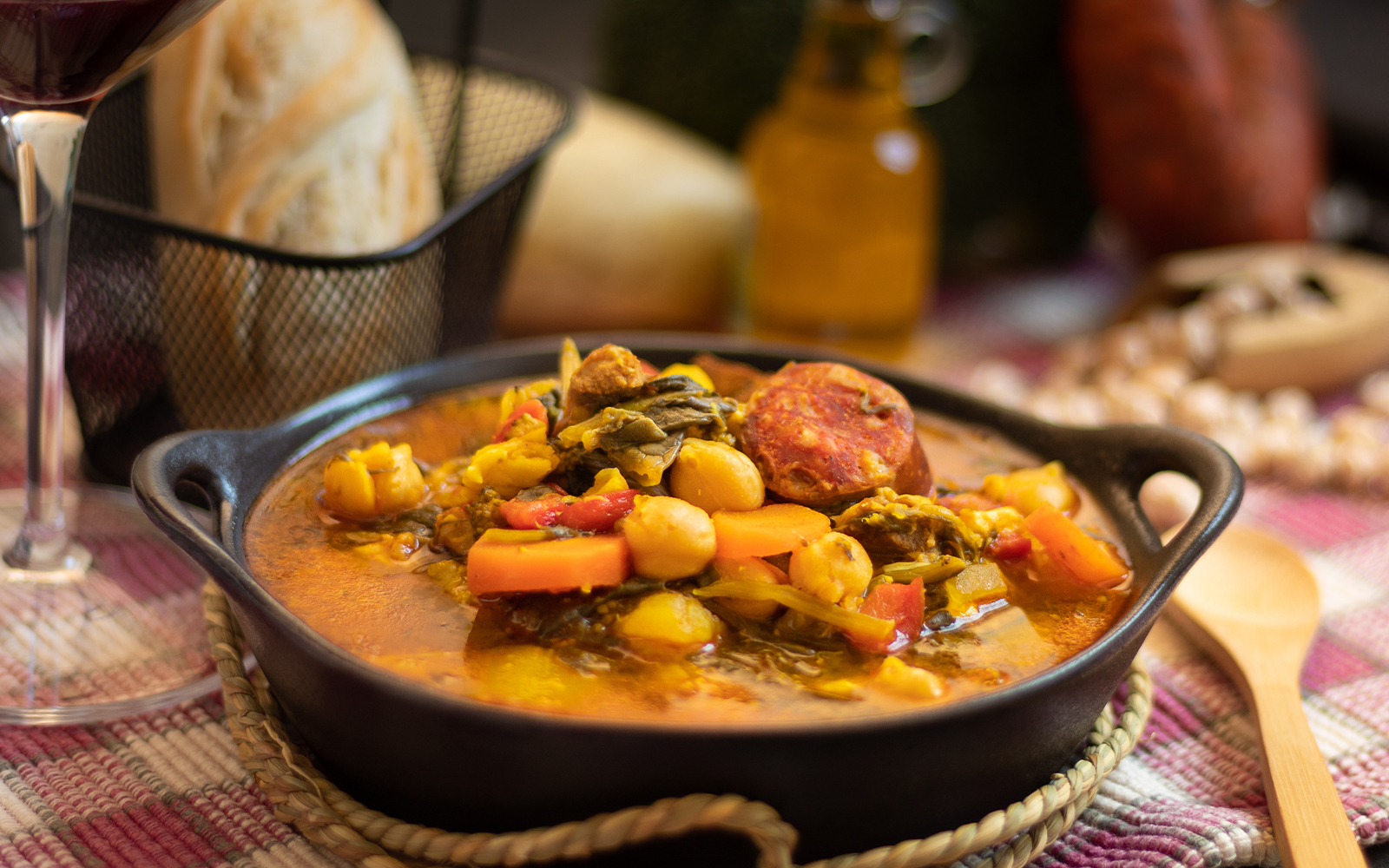 Mahlzeit im Buller Village