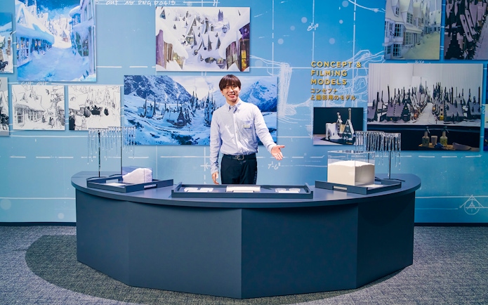 Concept models display at The Making of Harry Potter Studio Tour, Tokyo.