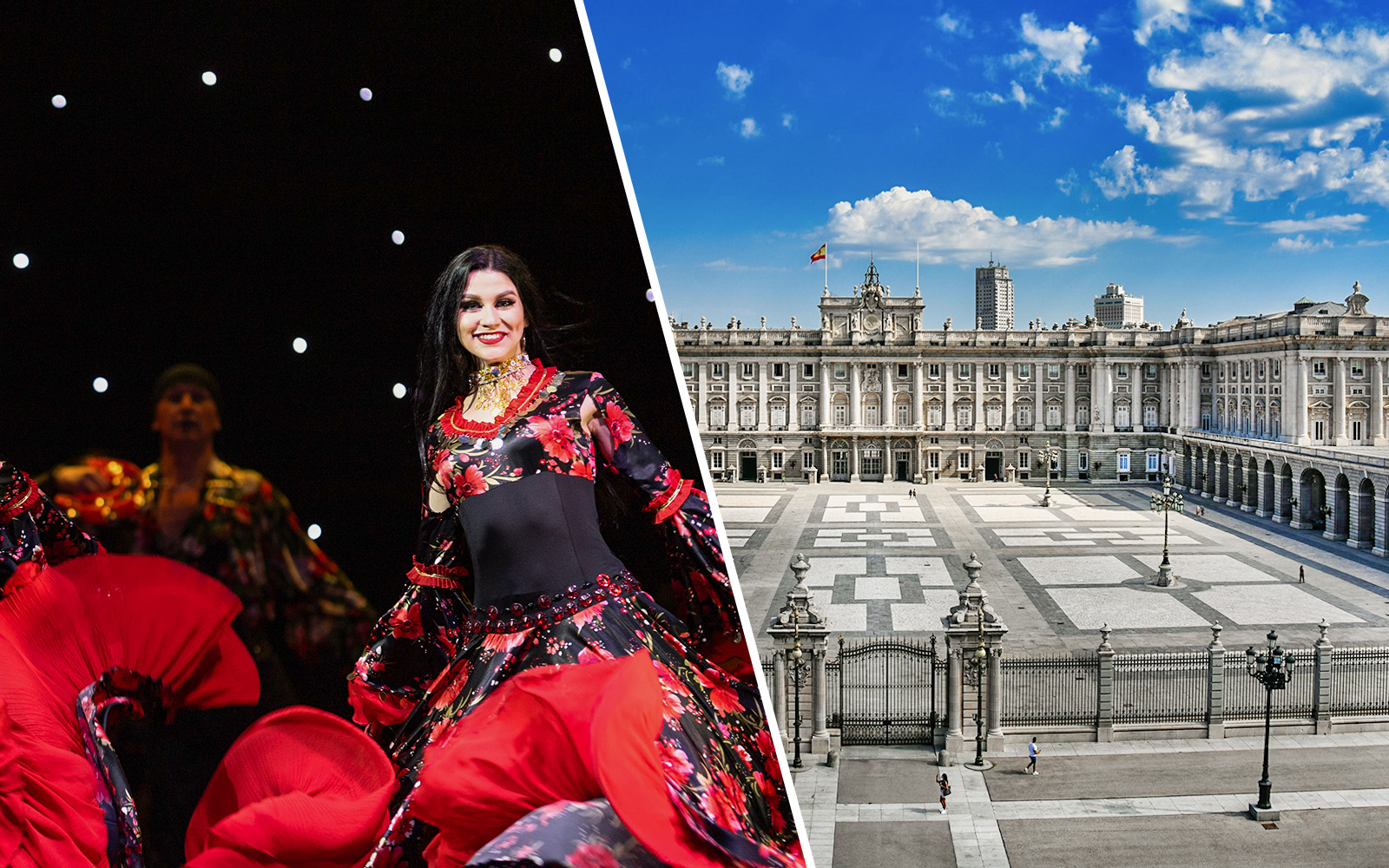 Combo: Torres Bermejas Flamenco Show + Royal Palace of Madrid Skip-the-Line Tickets