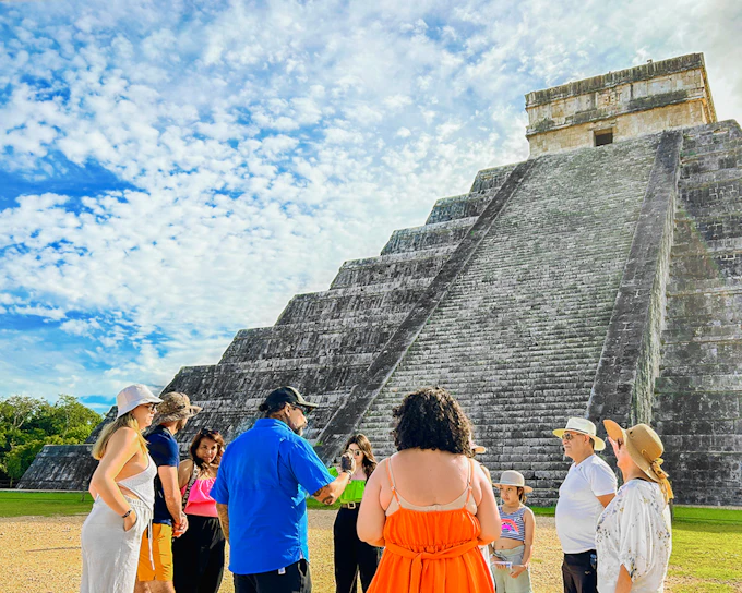 From Cancún: Chichén Itzá, Cenote & Valladolid Tour (Without Taxes)