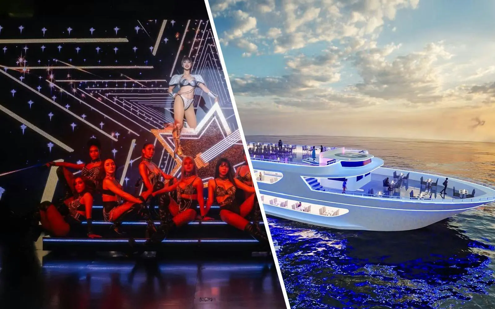 Calypso Cabaret & Sunset Cruise with Royal Princess Dinner and Live Music