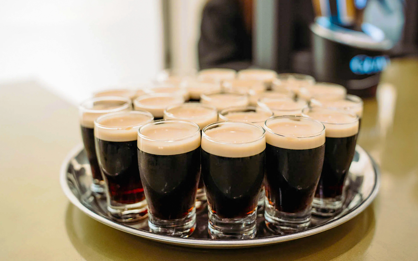 refreshing pints of Guinness