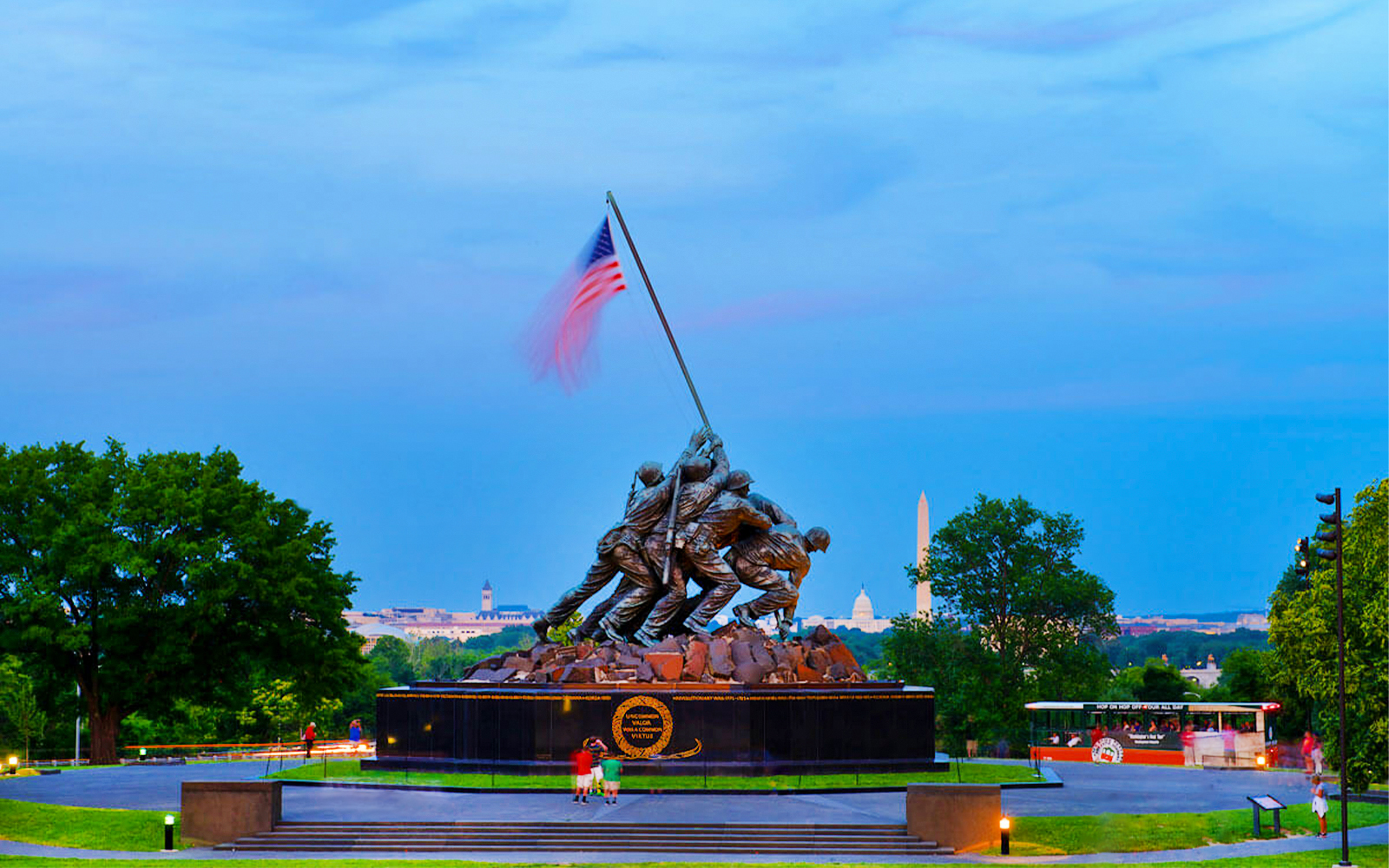 US Marine Corps Kriegsdenkmal Iwo Jima