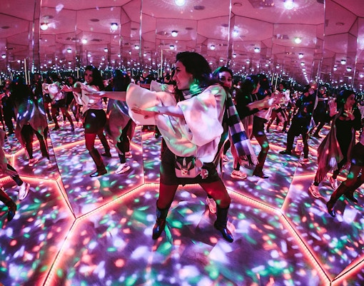 Museum of Senses Prague - Infinity Disco Room