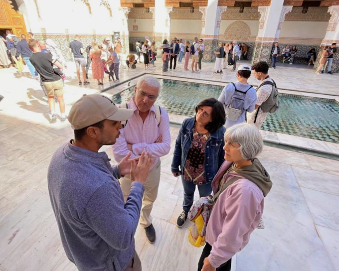 Marrakech: Ben Youssef Medersa, Le Jardin Secret & Souks Guided Tour