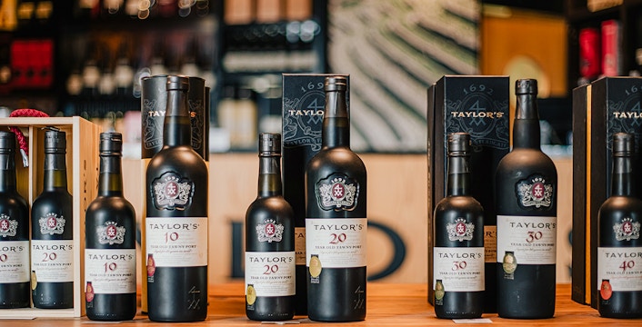 Taylors Port wine tasting