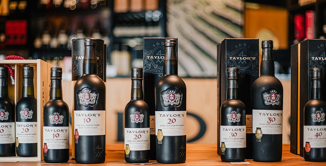 Taylors Port wine tasting