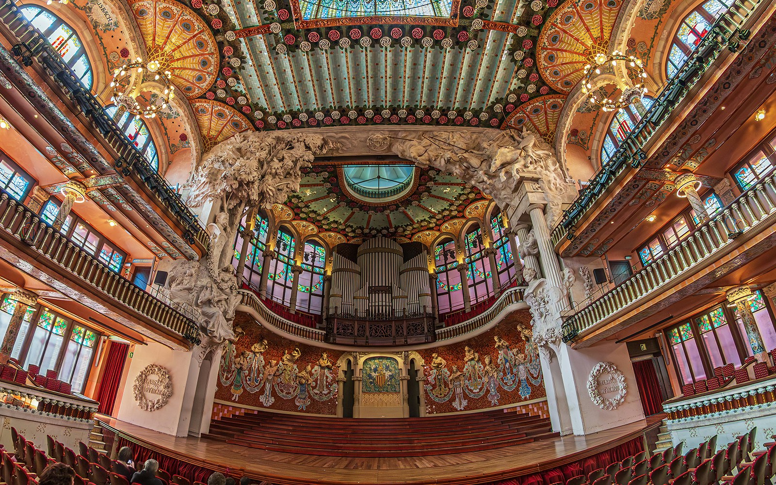 Palau De La Música Catalana in Barcelona