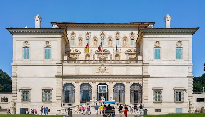 Facade of Borghese Museum