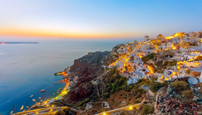 Santorini Catamaran Cruise - Oia Sunset