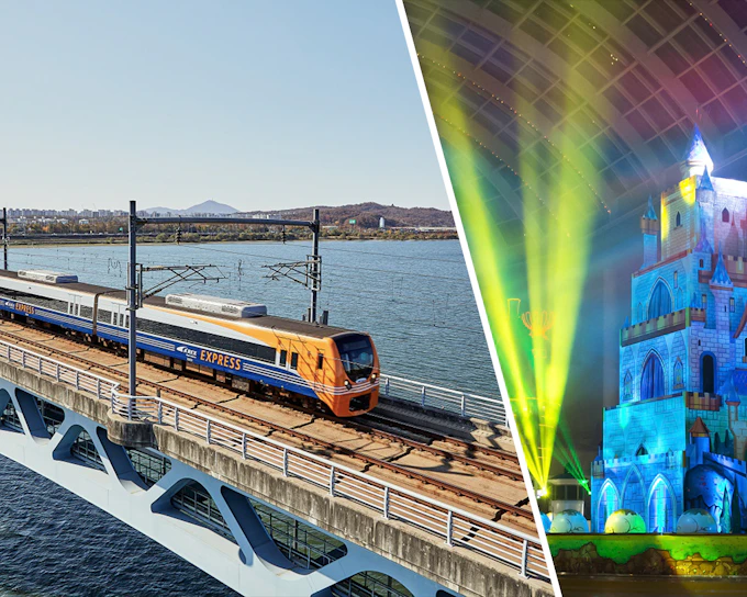 COMBO: AREX Incheon Airport Express Train + Korea SIM Card + Lotte World Tickets