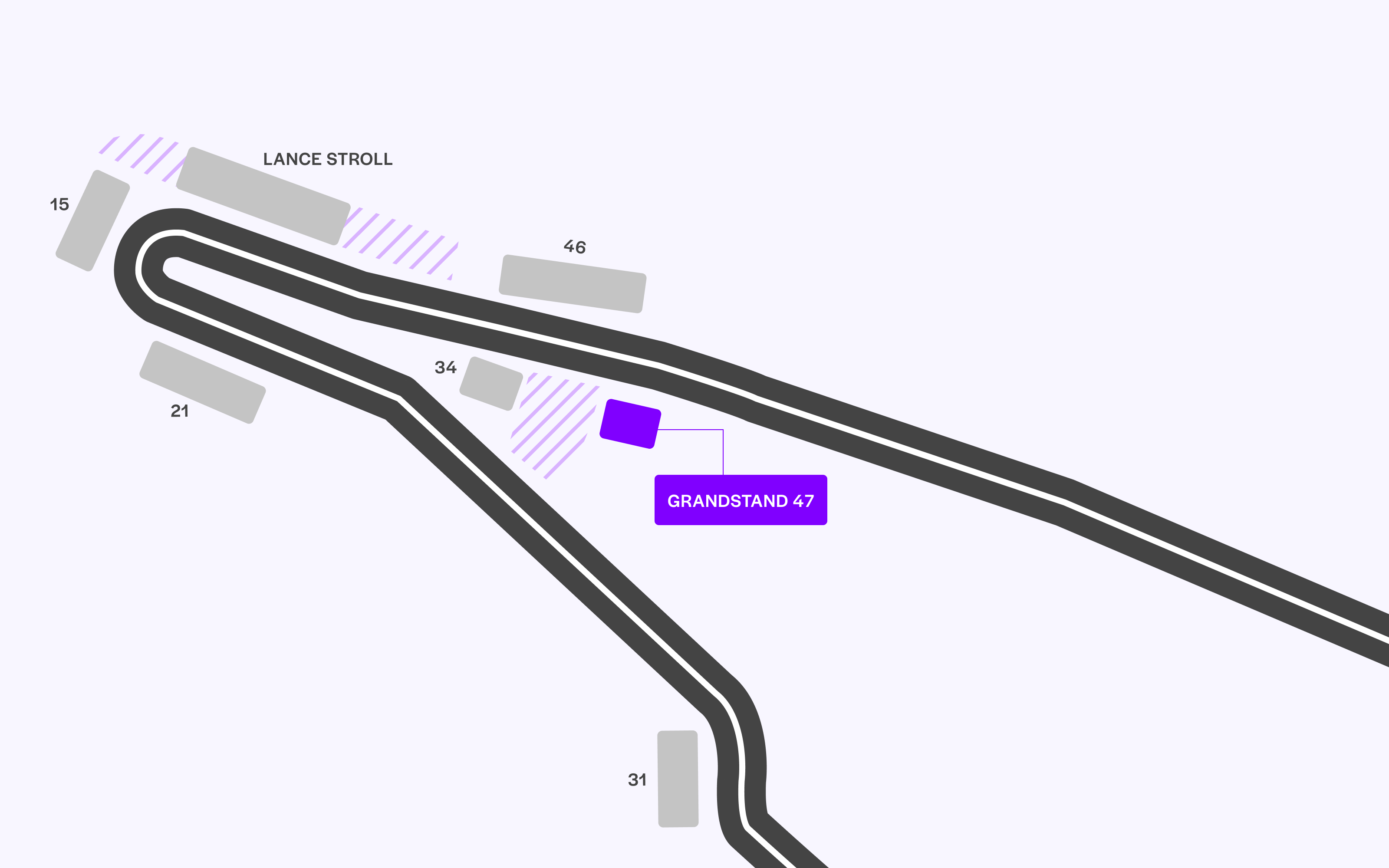 F1 Canadian GP Grandstands