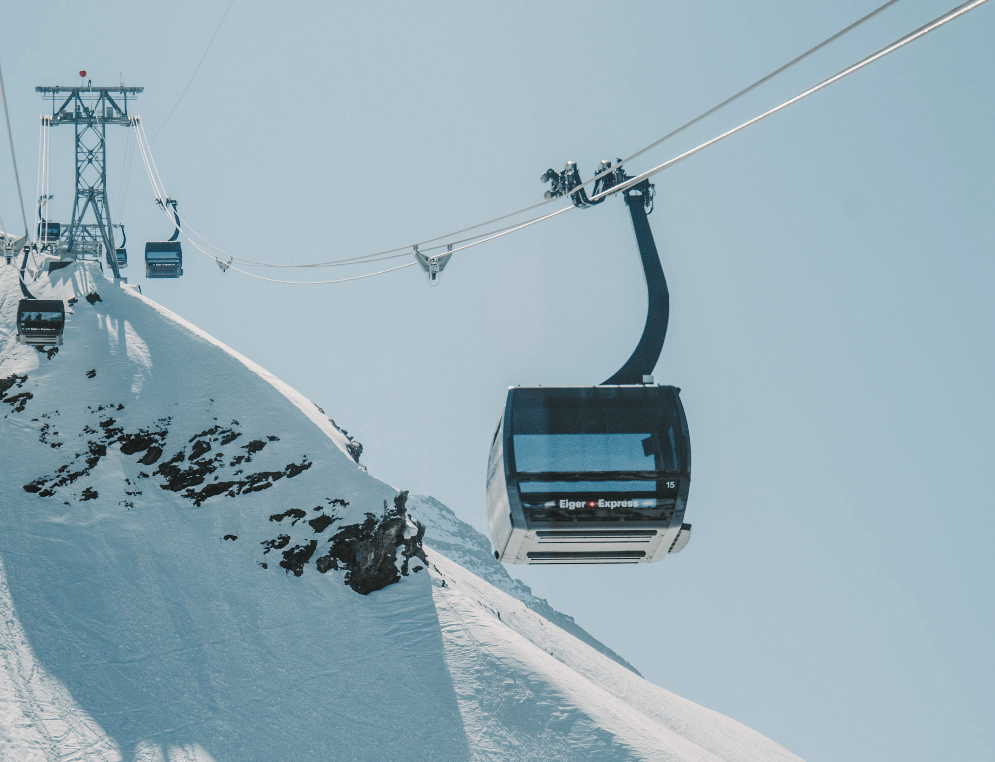 The Arven chairlift Grindelwald First
