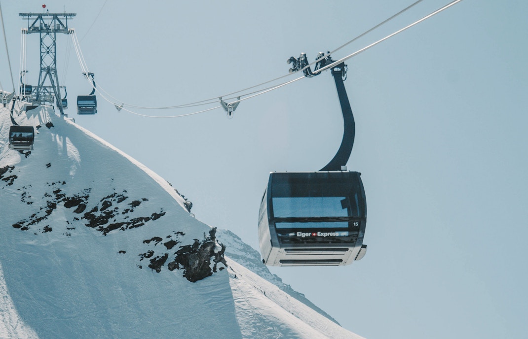 The Arven chairlift Grindelwald First