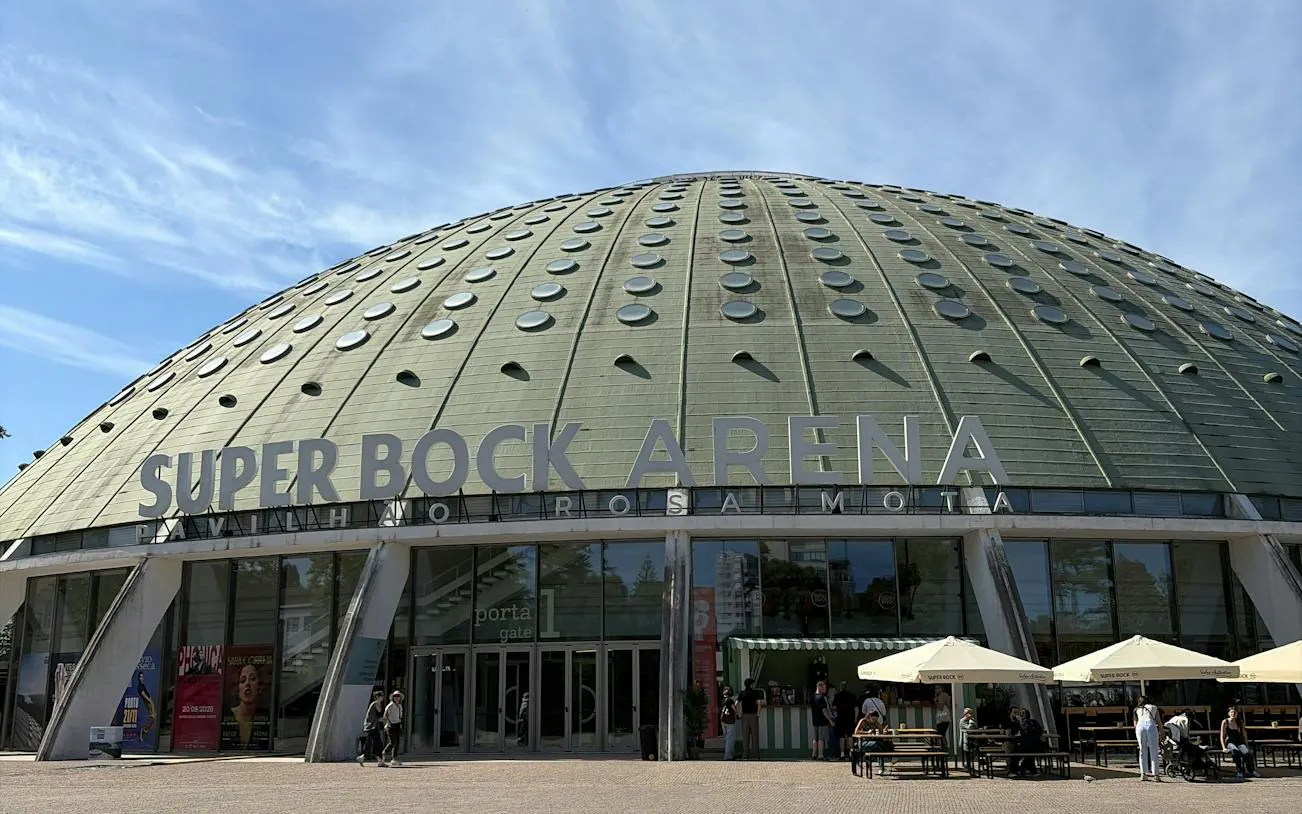 Super Bock Arena in Porto, part of the Hidden Porto War and Passion exploration game.