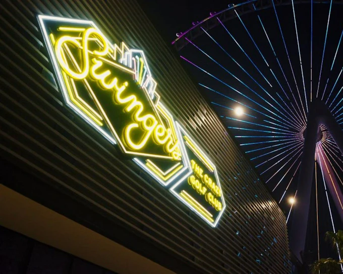 Mini Golf Experience at Swingers with Three Drinks Included