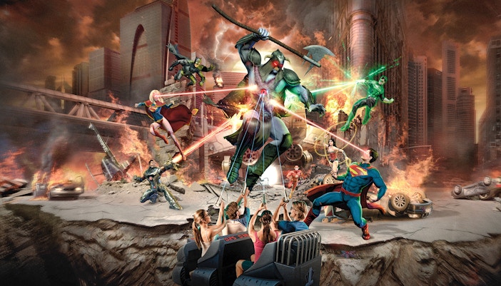 Justice League 3D - The Ride at Warner Bros. Movie World, Gold Coast