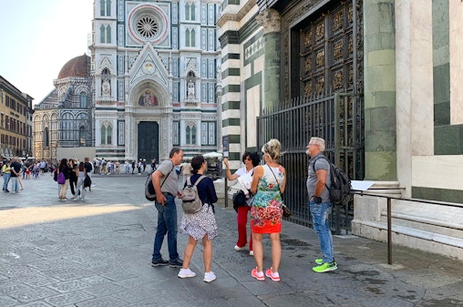 Tour guiado por la Plaza de la Catedral de Florencia y subida opcional a la Cúpula de Brunelleschi