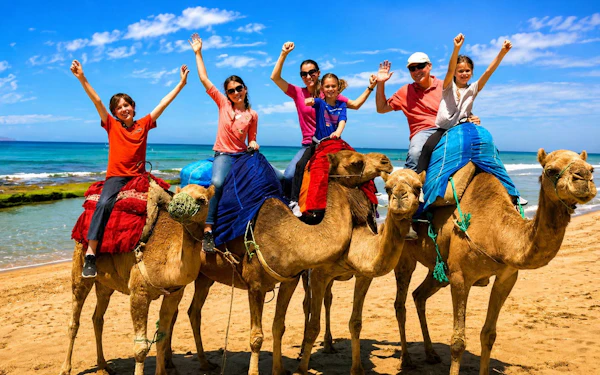 Small-Group Tangier Tour to Cap Spartel & Hercules Caves With Camel Ride