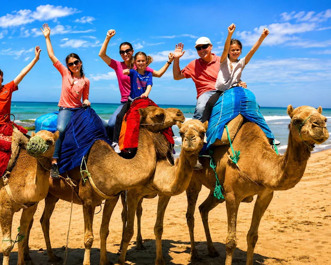 Small-Group Tangier Tour to Cap Spartel & Hercules Caves With Camel Ride