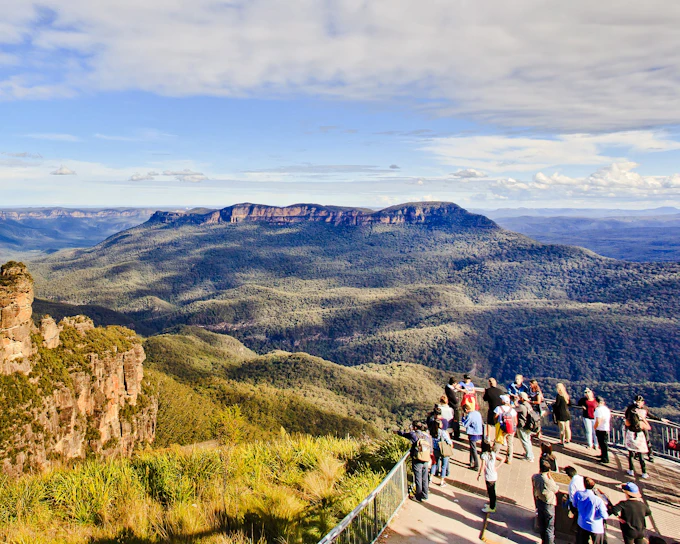 Blue Mountains Zig Zag Train with Scenic World & Harbour Cruise Tour