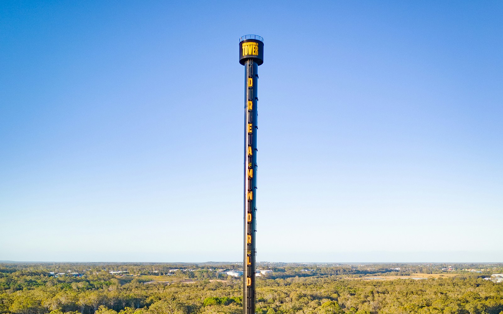 The Giant Drop ride at Dreamworld