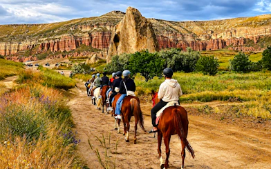 Cappadocia Sunset Horseback Ride with Hotel Pickup