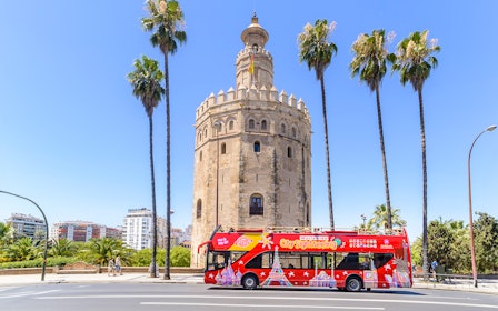 City Sightseeing: Seville Hop-on-Hop-off Bus Tour with Guided Tours and Access to Museums