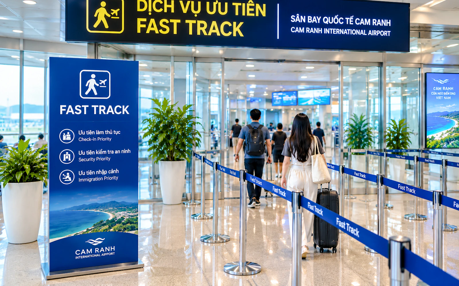 Cam Ranh International Airport Arrival Fast Track and Group Concierge for Groups of 10+ (Product 56210)
