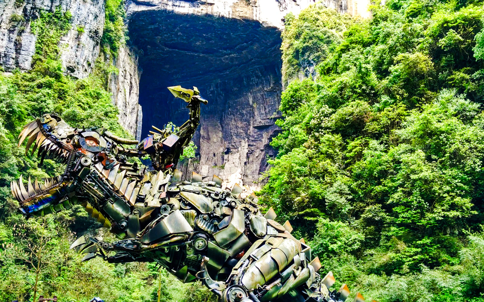 From Chongqing: Wulong Three Natural Bridges and Fairy Mountain Day Trip