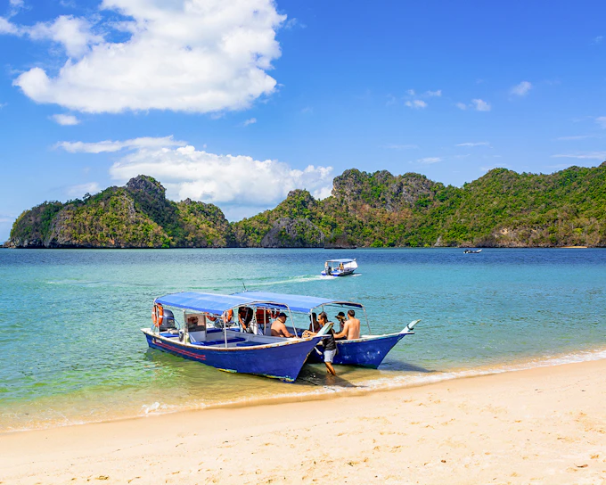 By Shared Speedboat: Langkawi Island Hopping Tour