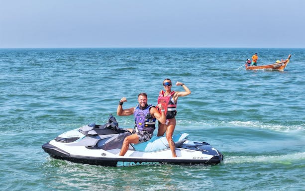 pattaya: join-in jet ski 3islands 3h tour (mini tour) -5