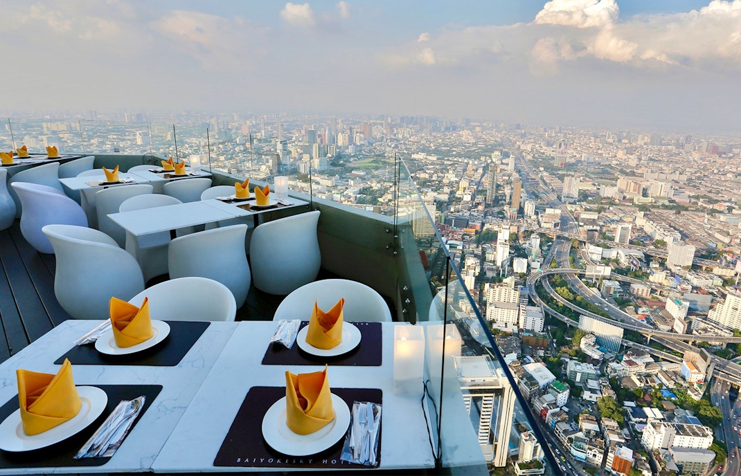 Baiyoke Sky Hotel Indoor Observation Lounge