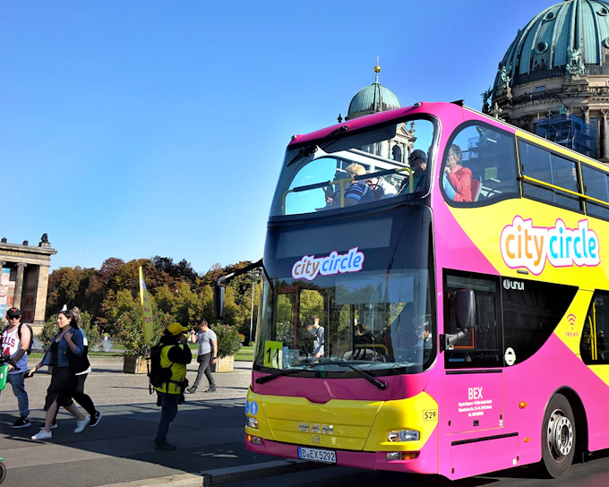 City Circle: 24/48/72-Hour Berlin Hop-On Hop-Off Bus Tour with Optional Cruise