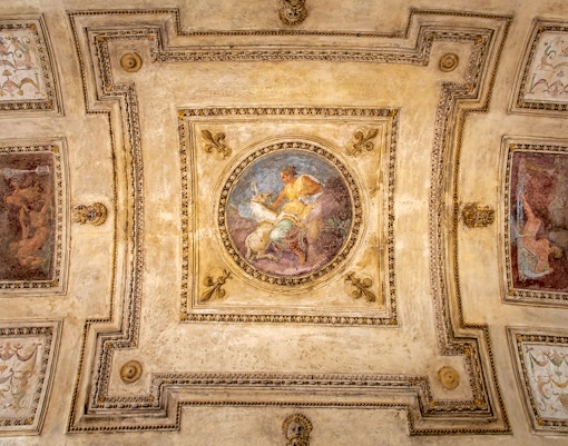 Castillo de Sant'Angelo - Frescos renacentistas