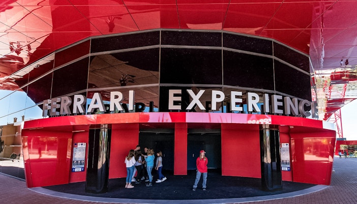ferrari land entrance