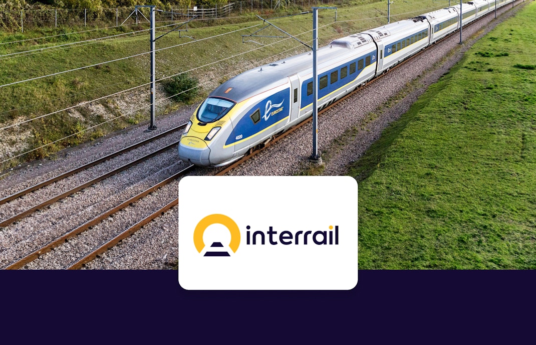 Interrail Continuous Global Pass 2nd Class : 33 European Countries