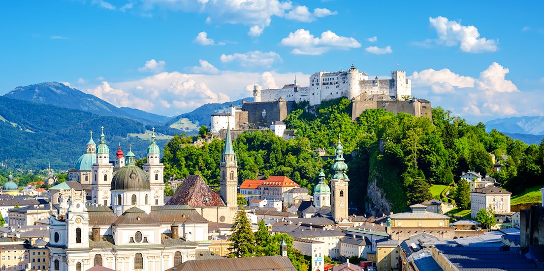 Wenen naar Salzburg
