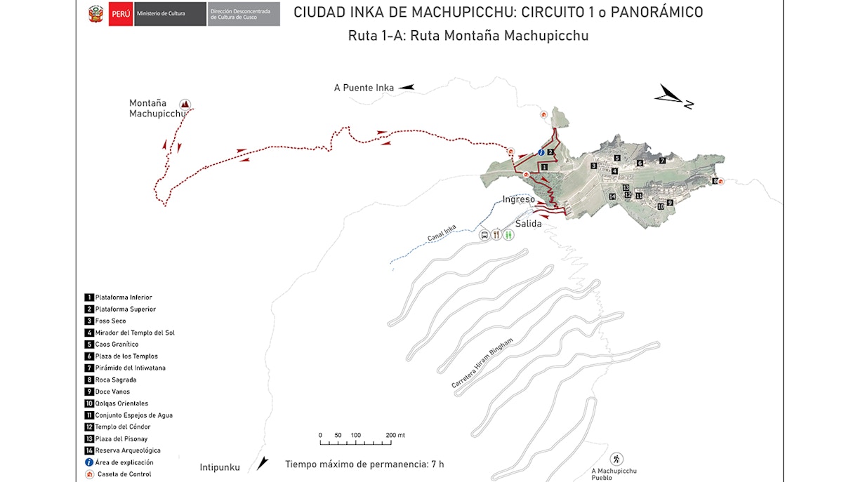 Machu Pichhu Mountain Route