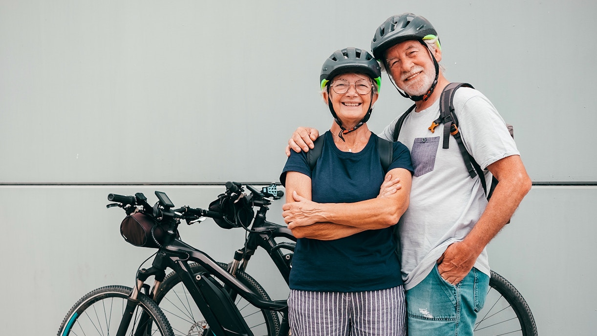 Helmets and bike baskets are included in the ticket