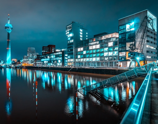 Media Harbor on Dusseldorf Cruise