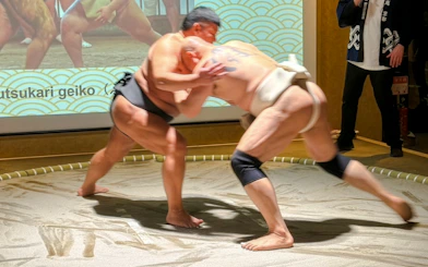 Kyoto Sumo Show with Wrestler Challenge