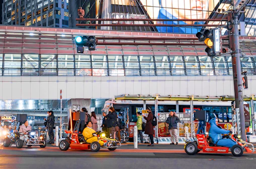 Токио: 60-минутный картинг-тур по Синдзюку от Akiba Kart