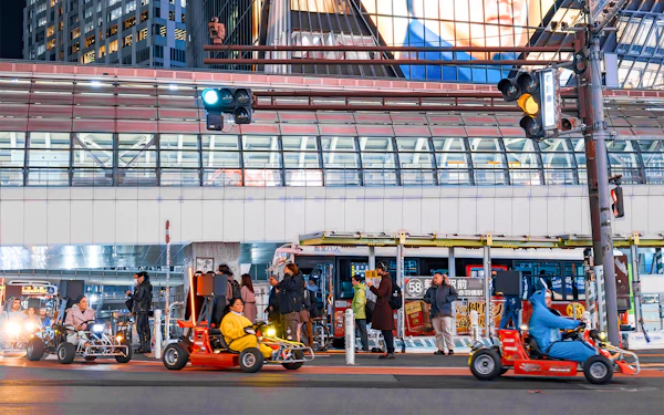 1 Hour Shinjuku Go Karting Experience
