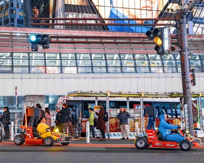 1 Hour Shinjuku Go Karting Experience (Product 33871)