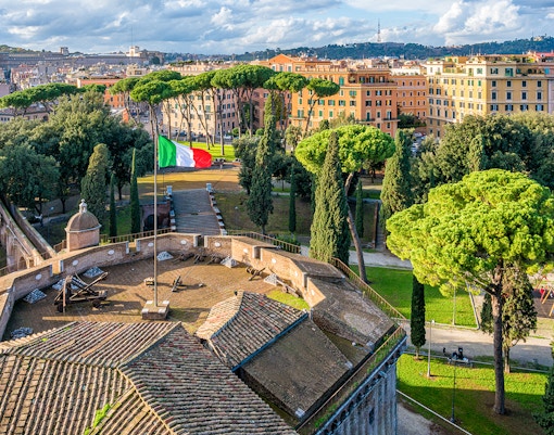 Castel Sant'Angelo terrace