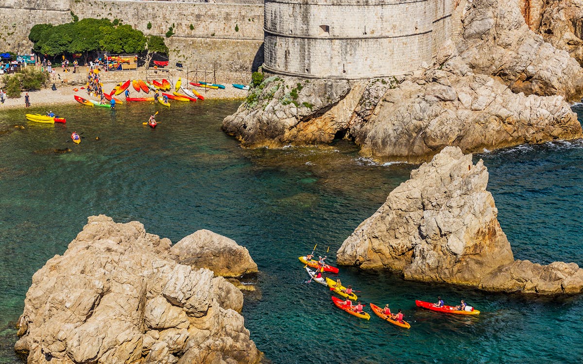 kayaking tour of dubrovnik old town walls & lokrum island-2 kayaking tour of dubrovnik old town walls & lokrum island-2