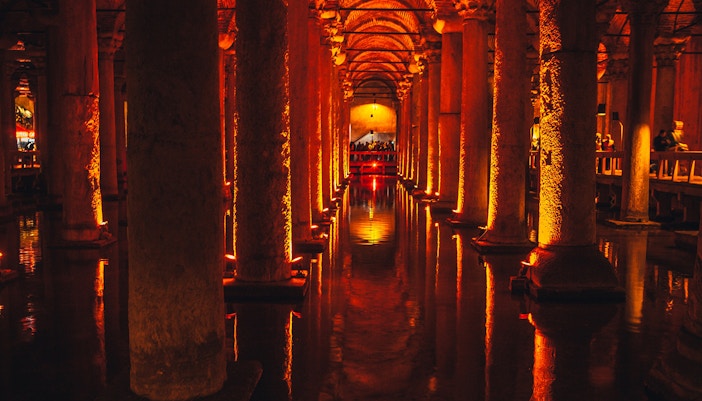 Basilica Cistern in the Byzantine Period