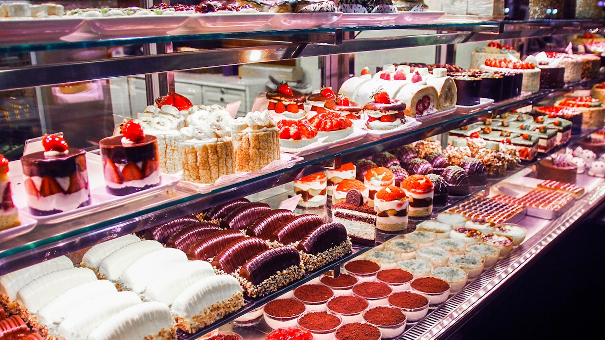 Pastries in Paris